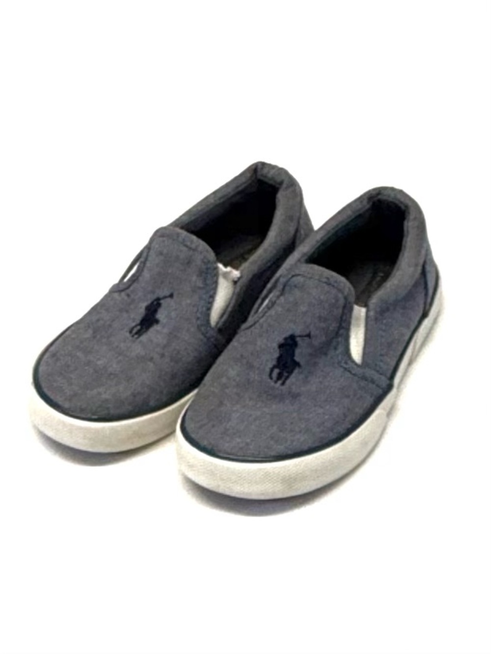 Polo Ralph Lauren Bal Harbour II Slip-On Canvas Sneakers - Toddler Size 9